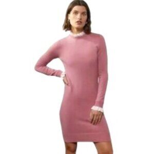 NWT Boden Beatrice Knitted Dress in Formica Pink